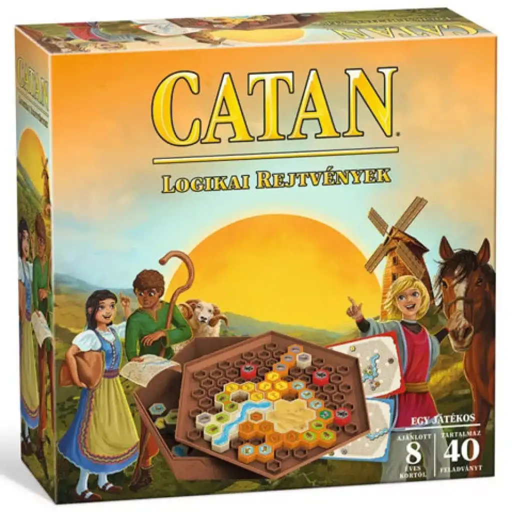Catan logikai rejtvények társasjáték - Piatnik kép 1