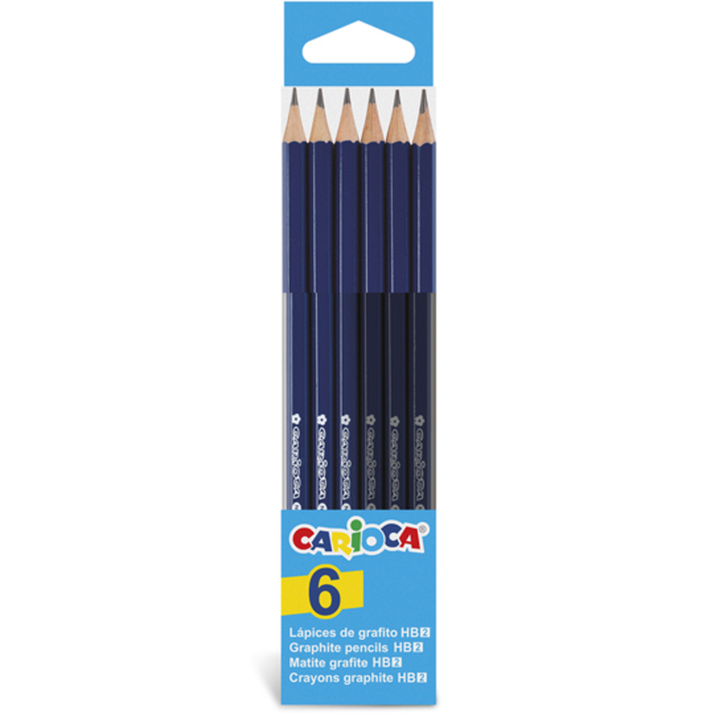 Classic 2HB grafitceruza 6db-os szett – Carioca kép 1