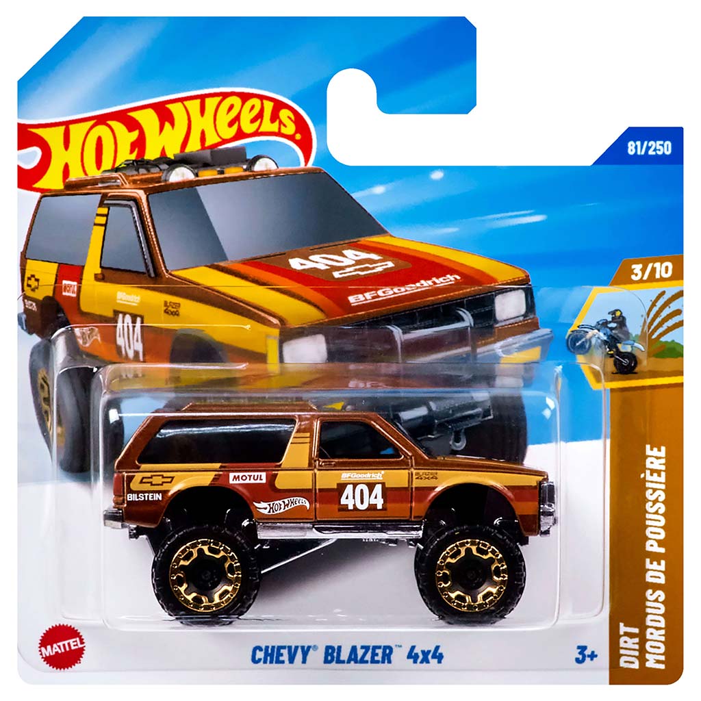 Hot Wheels: Chevy Blazer 4x4 1/64 kisautó - Mattel kép 1