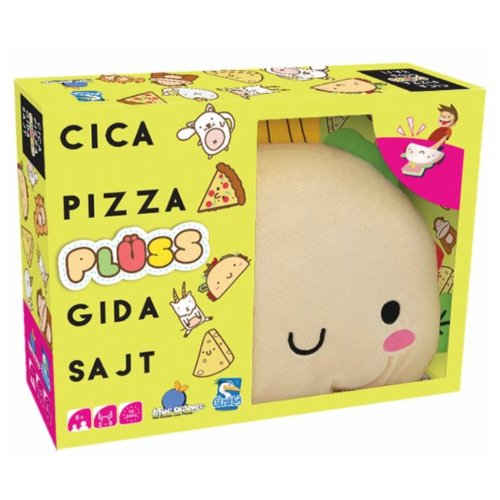 Cica, pizza, plüss, gida, sajt társasjáték kép 1