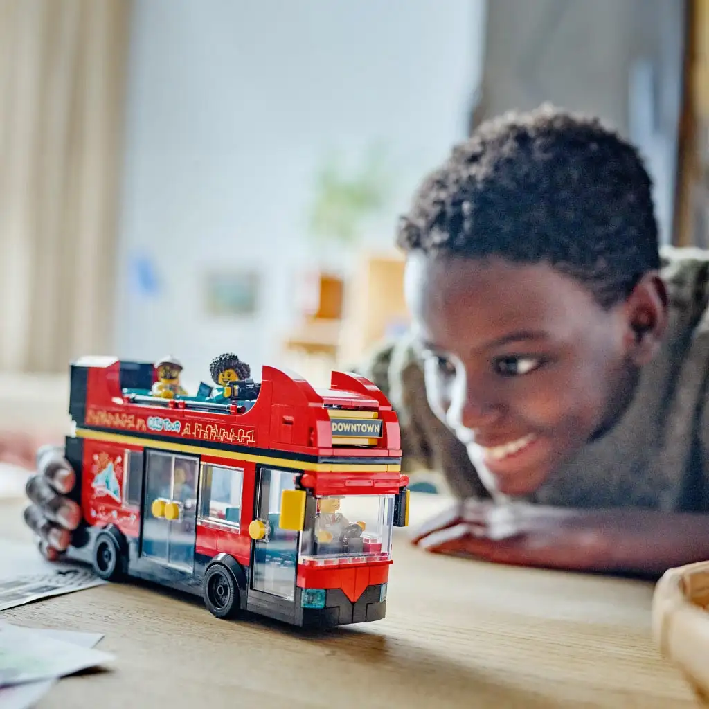 LEGO® City: Piros emeletes turistabusz (60407) kép 4