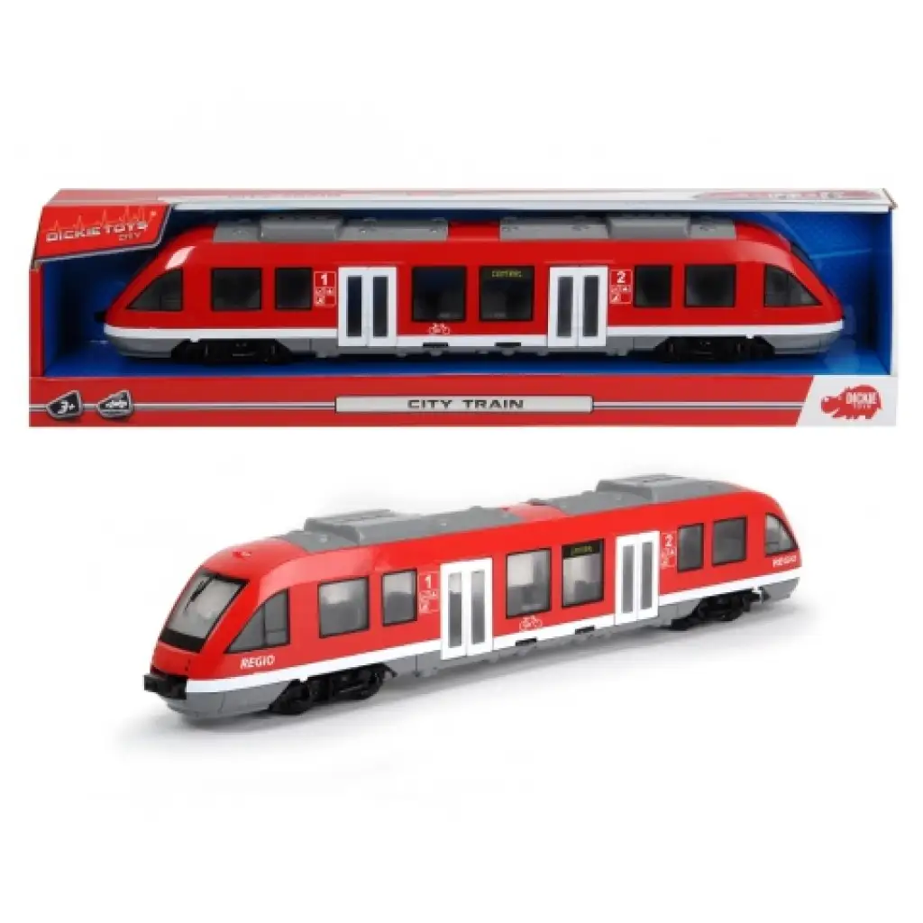 City Train vonat nyitható ajtókkal 45cm - Simba Toys kép 1