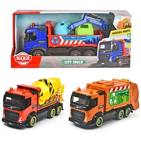 City Truck városi munkagépek háromféle változatban - Simba Toys kép 1