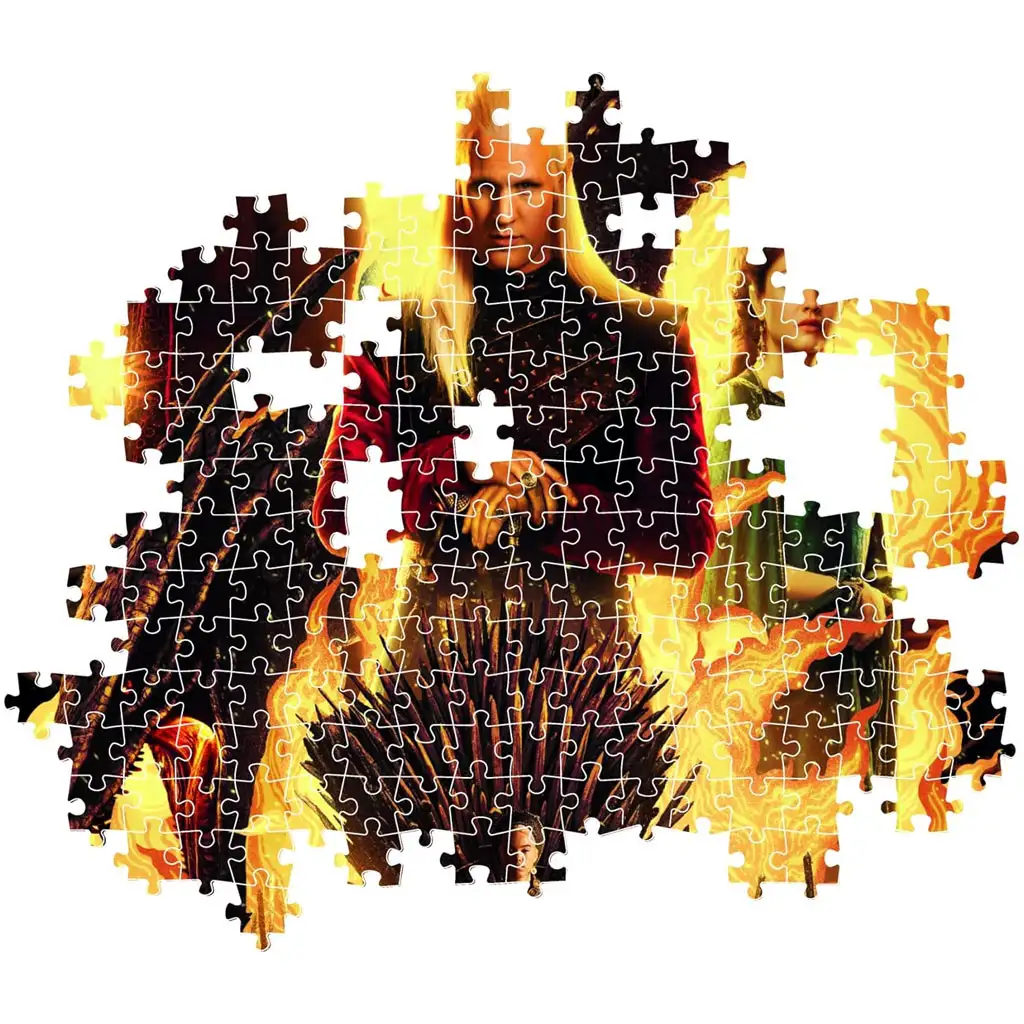 Trónok harca Sárkányok háza 500 db-os puzzle - Clementoni kép 3