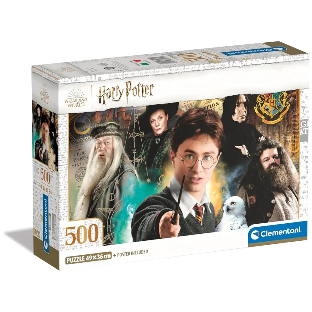 Harry Potter és a bölcsek köve 500 db-os puzzle - Clementoni kép 1