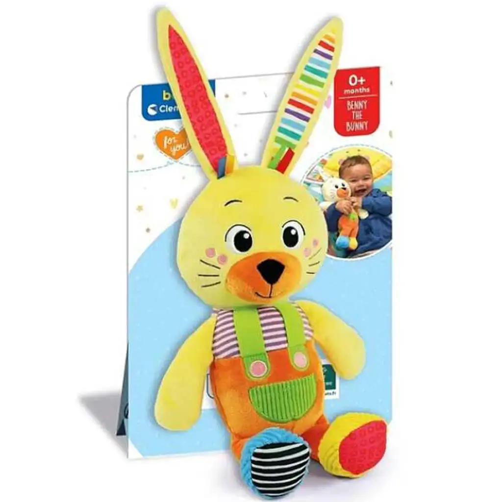 Clementoni baby: Benny a nyuszi plüssfigura kép 1