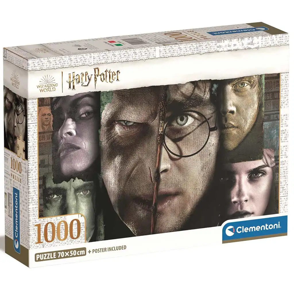 Harry Potter 1000db-os Compact puzzle 70x50cm - Clementoni kép 1