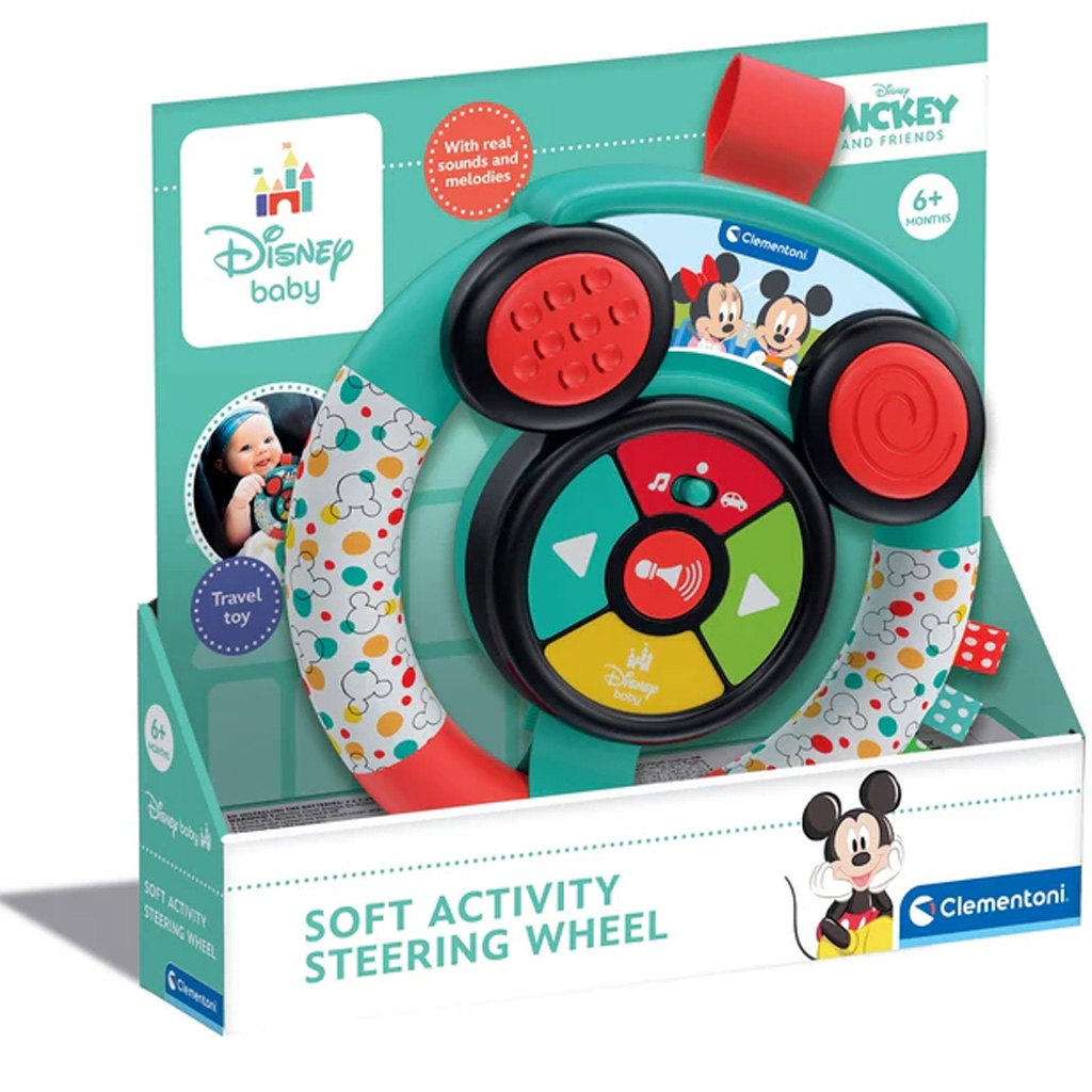 Disney baby: Puha interaktív kormánykerék - Clementoni kép 1