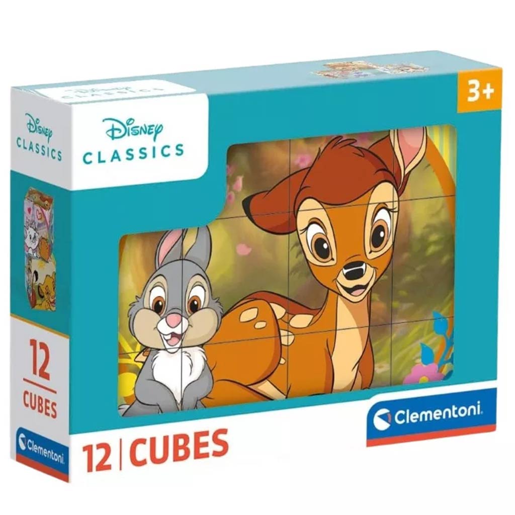 Clementoni: Disney Classics mesekocka 12db-os kép 1