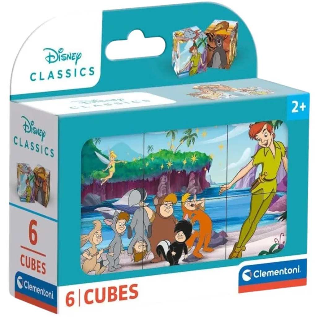 Disney Classic mesekocka 6db-os - Clementoni kép 1