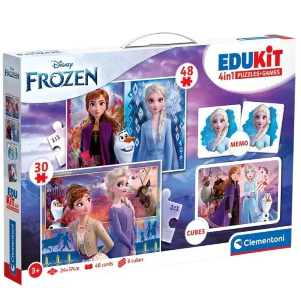 Edukit: Jégvarázs 4 az 1-ben játékgyűjtemény - Clementoni kép 1