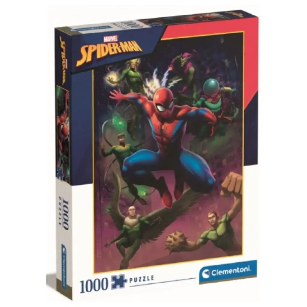 Pókember és félelmetes ellenségei HQC 1000db-os puzzle - Clementoni kép 1