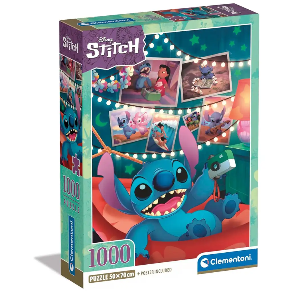 High Quality Collection Disney Stitch 1000 db-os puzzle - Clementoni kép 1