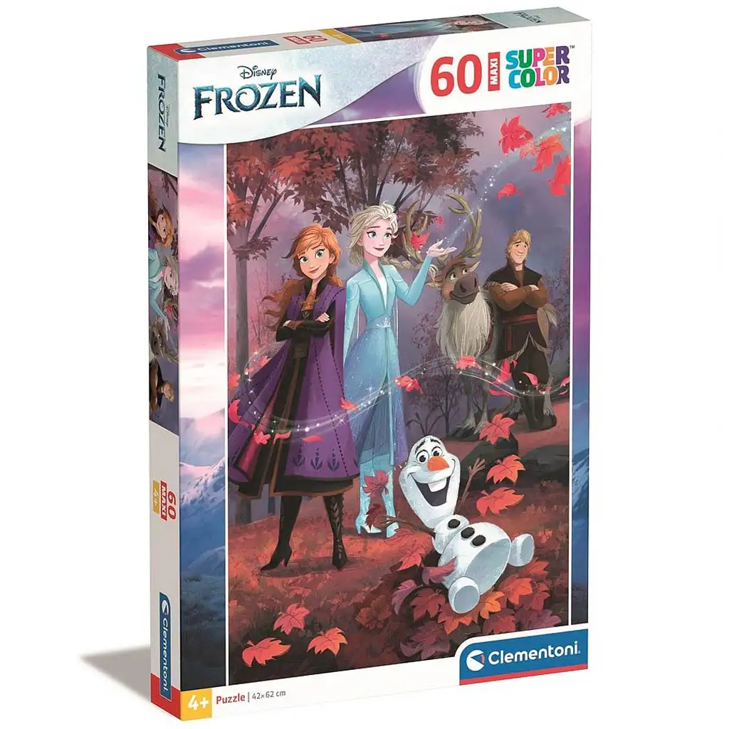 Jégvarázs: Maxi Super Color álló Puzzle 60 darabos - Clementoni kép 1