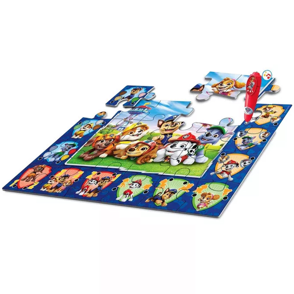 Mancs őrjárat interaktív 24db-os padló puzzle - Clementoni kép 2