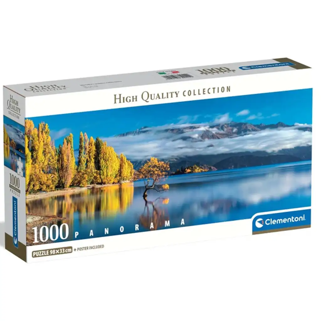 Wanaka aranyló tükröződése 1000db-os HQC panoráma puzzle - Clementoni kép 1
