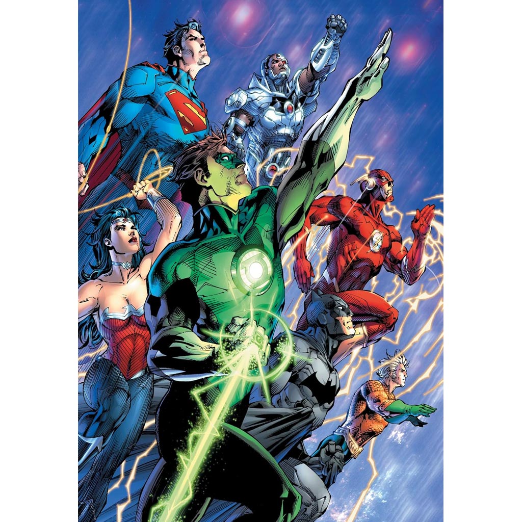DC Comics Igazság ligája hősei HQC 500db-os puzzle - Clementoni kép 2