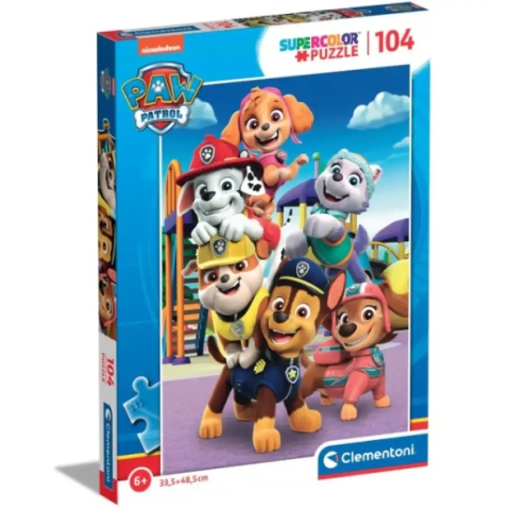 Mancs őrjárat Supercolor 104db-os puzzle - Clementoni kép 1
