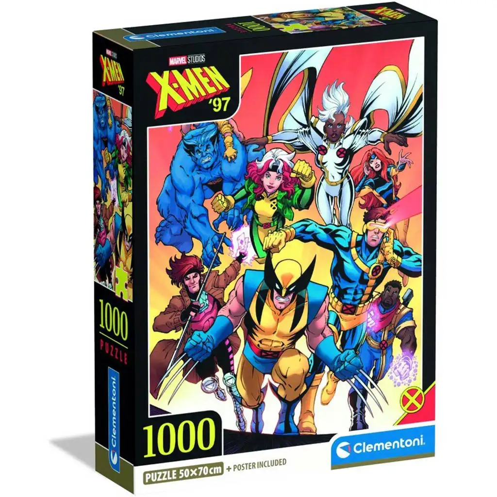 Marvel: X-Men '97 1000 darabos puzzle - Clementoni kép 1