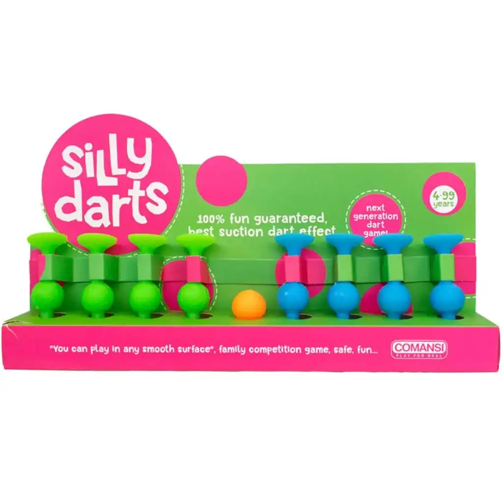 Silly Darts: Tapadós ügyességi célbadobó játék kép 1