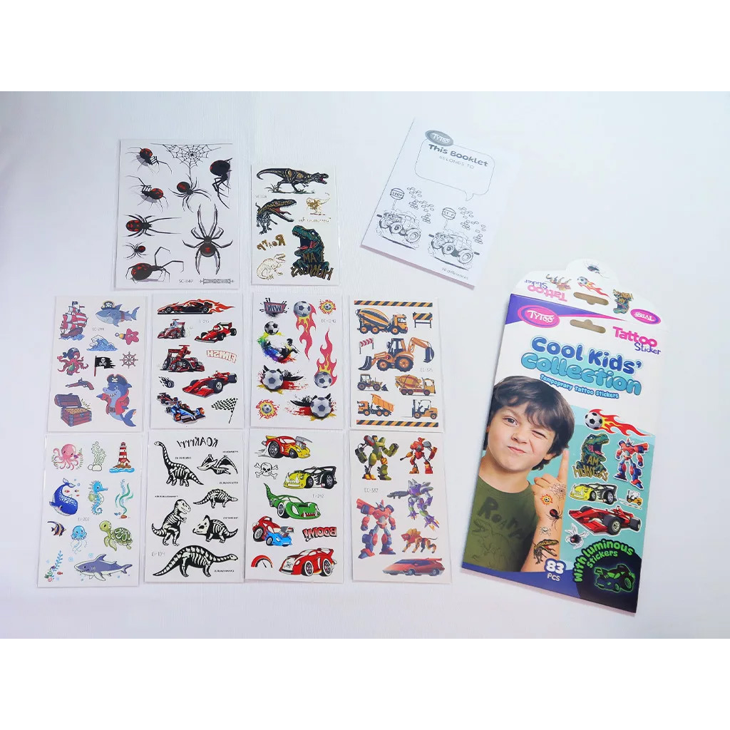 TyToo: Cool Kids' Collection Tetoválás Matrica Szett kép 4