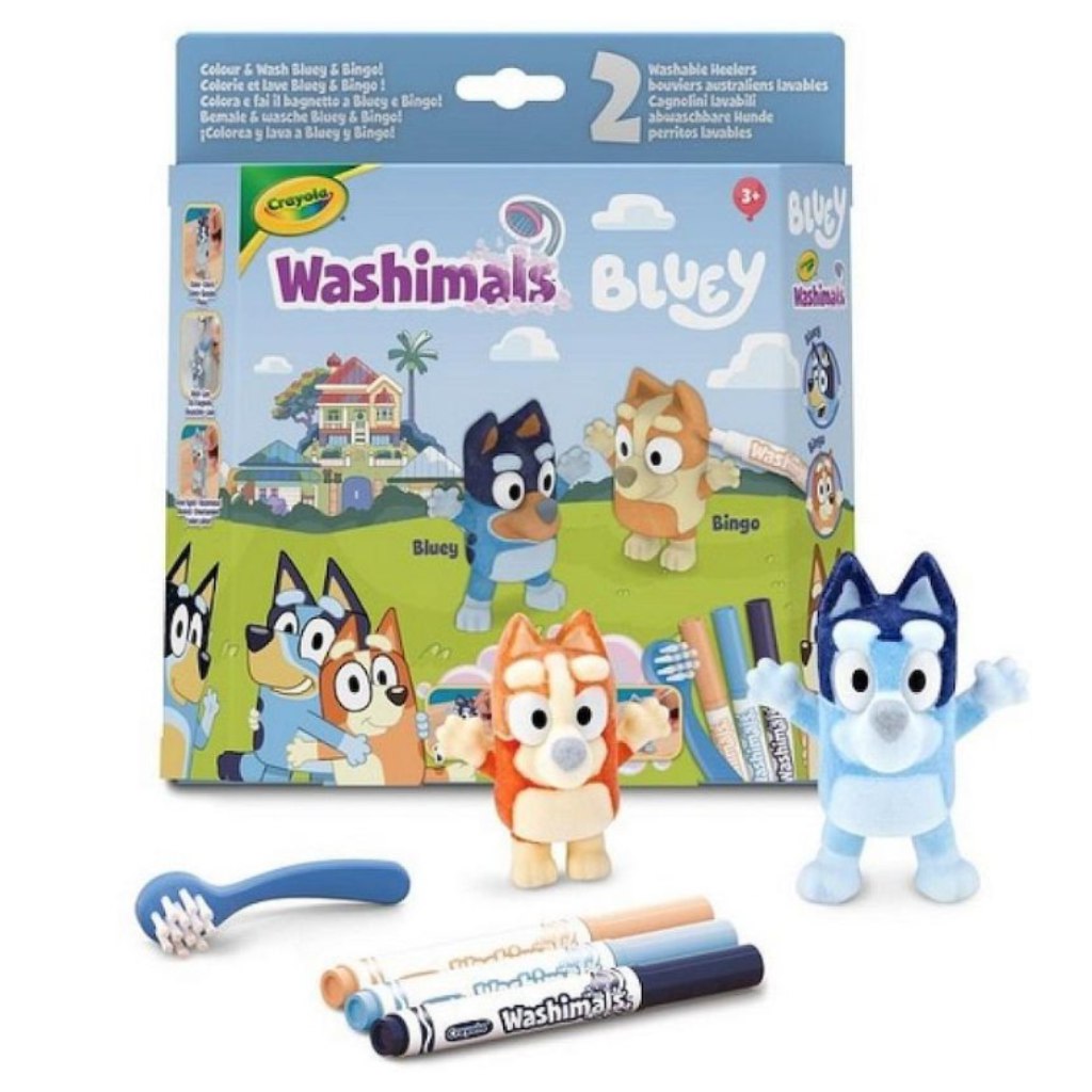 Crayola: Washimals Bluey szett kép 1