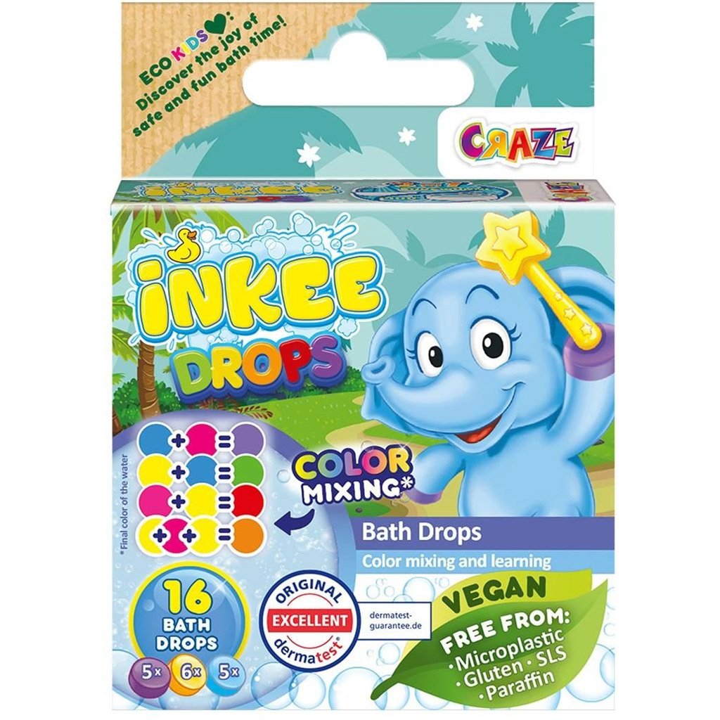 Craze Inkee: Vegán fürdő tabletta 16db-os kép 1