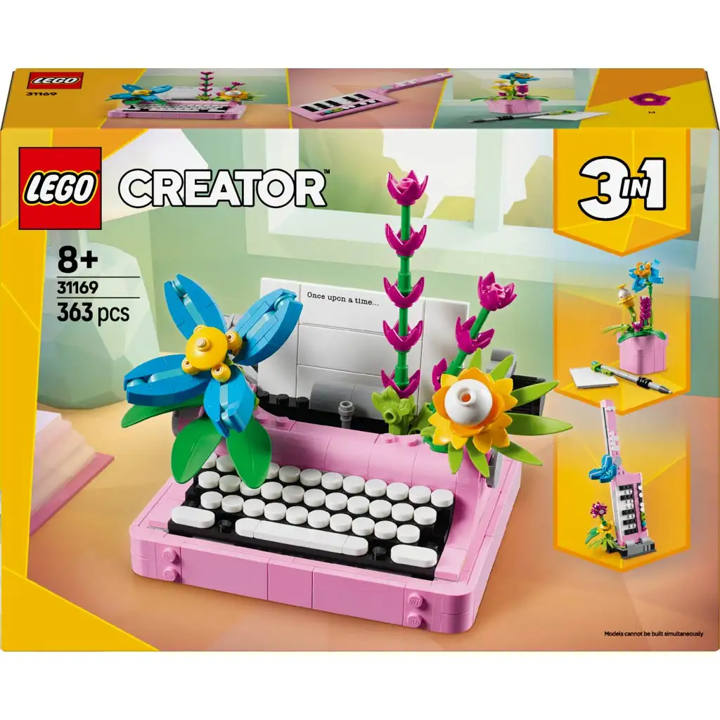 LEGO® Creator: Írógép virágokkal (31169) kép 1