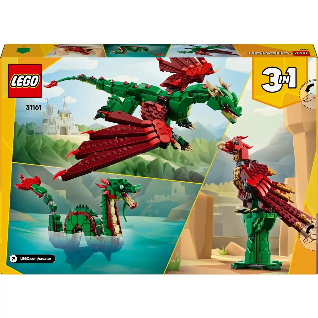 LEGO® Creator: Középkori sárkány (31161) kép 2