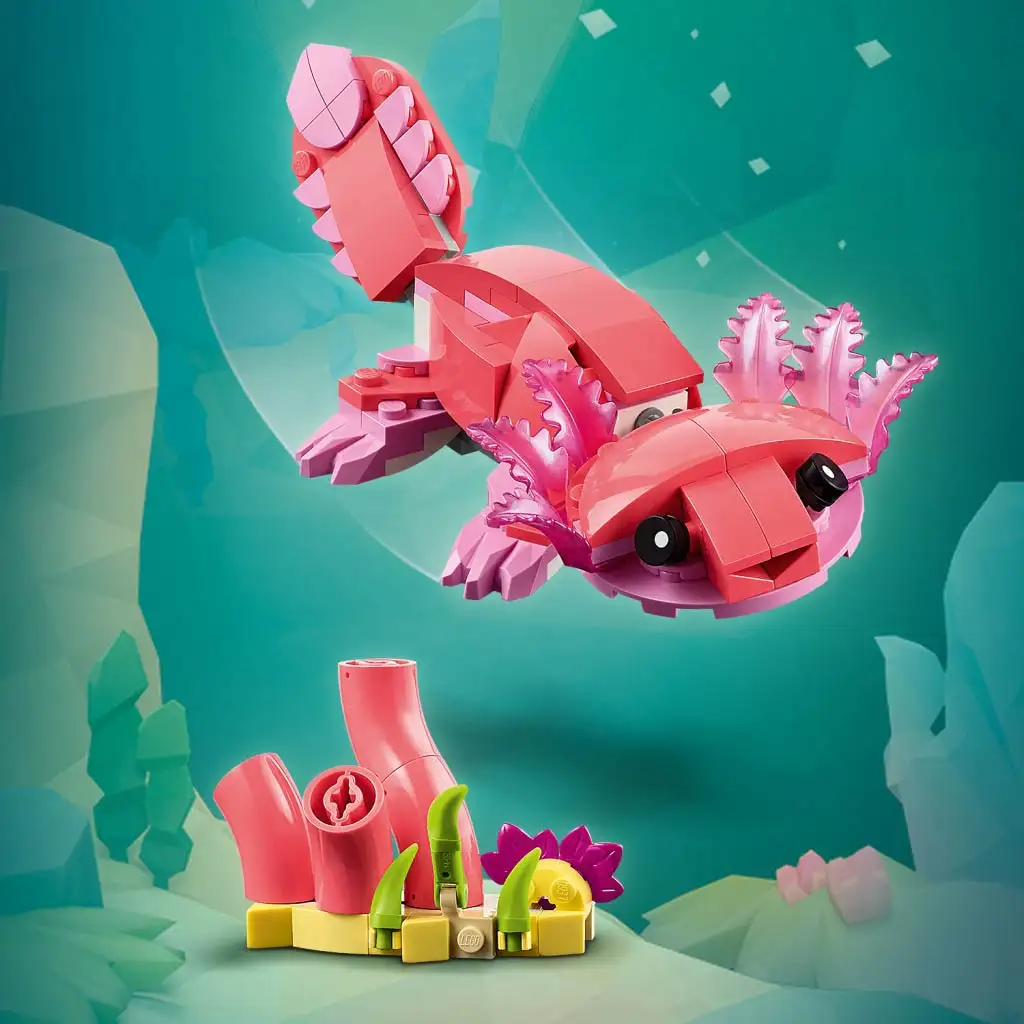 LEGO® Creator: Vadállatok: Rózsaszín flamingó (31170) kép 5