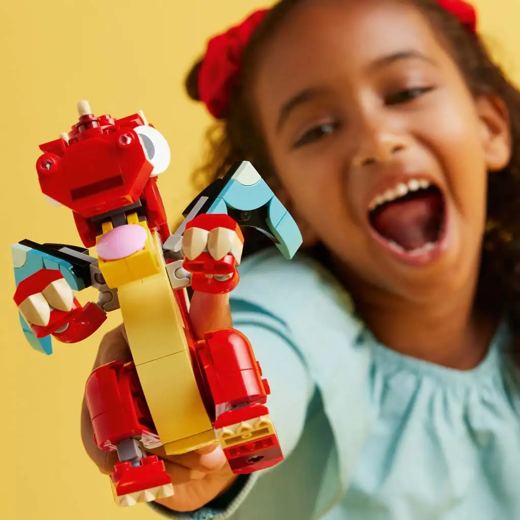 LEGO® Creator: Vörös sárkány (31145) kép 4