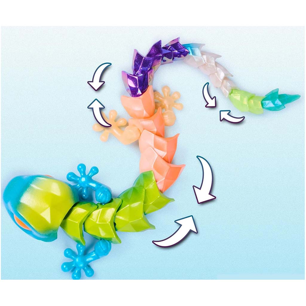 CrystaLynx: Gyűjthető színes gekkó figurák  - Spin Master kép 3