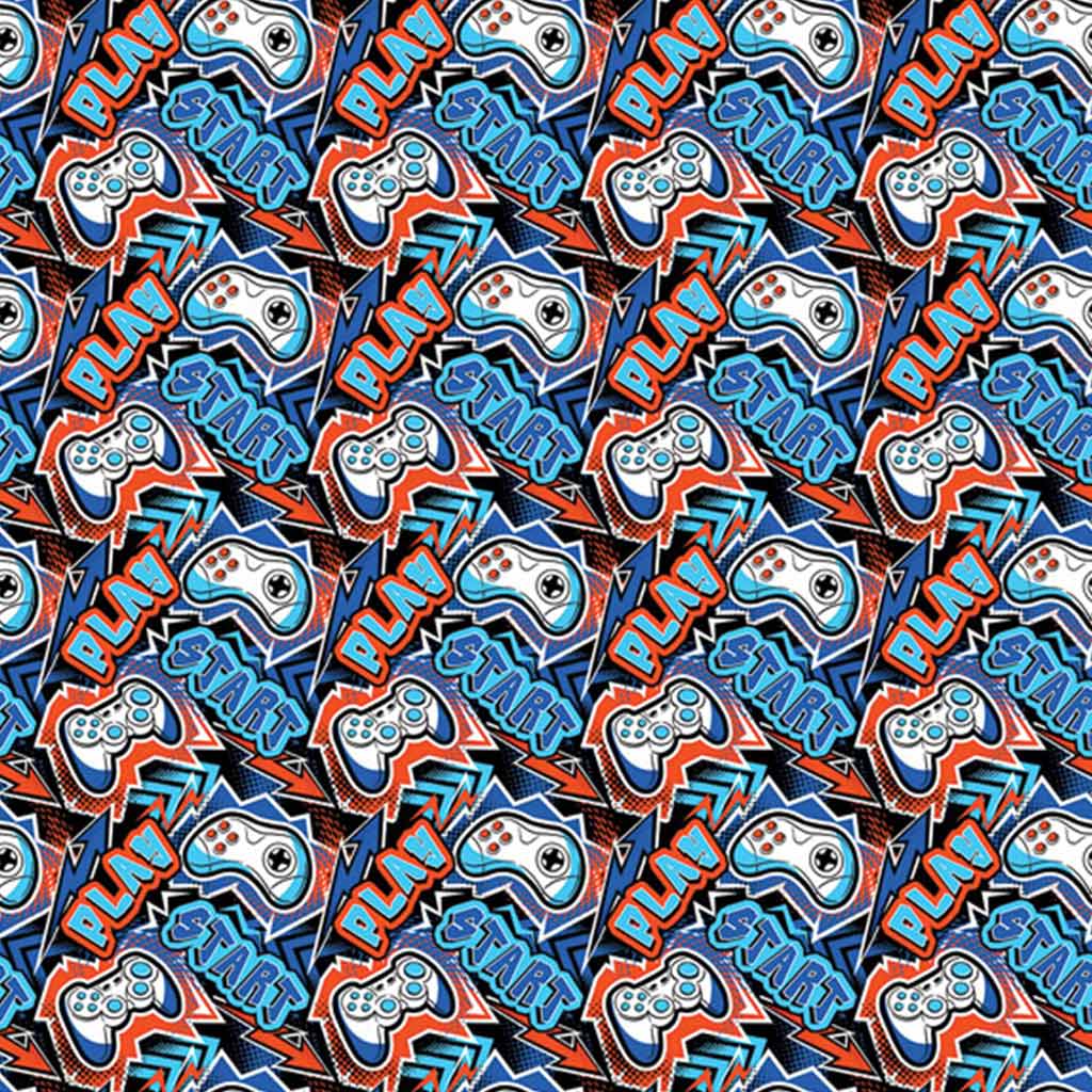 Cardex: Gamer kontroller mintás csomagolópapír 100x70cm kép 1
