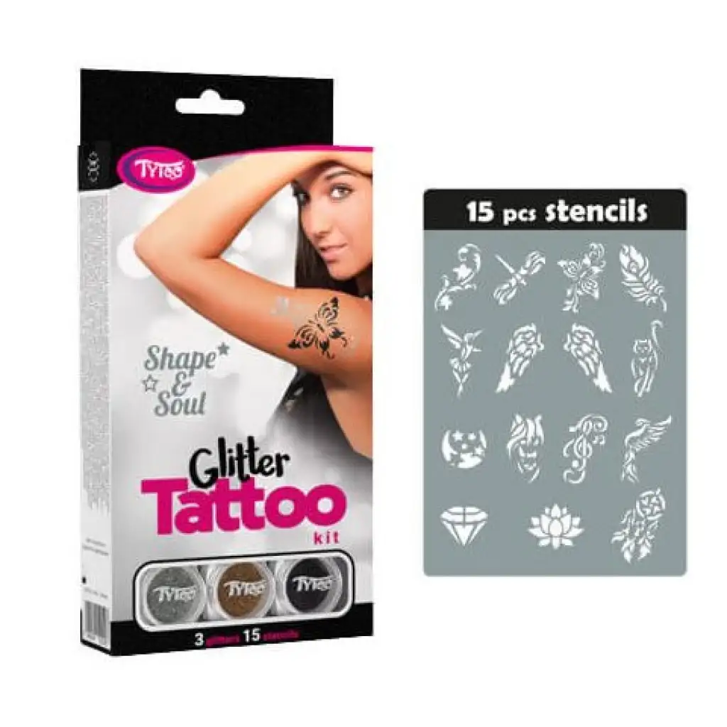 TyToo: Shape & Soul csillámtetoválás szett kép 1