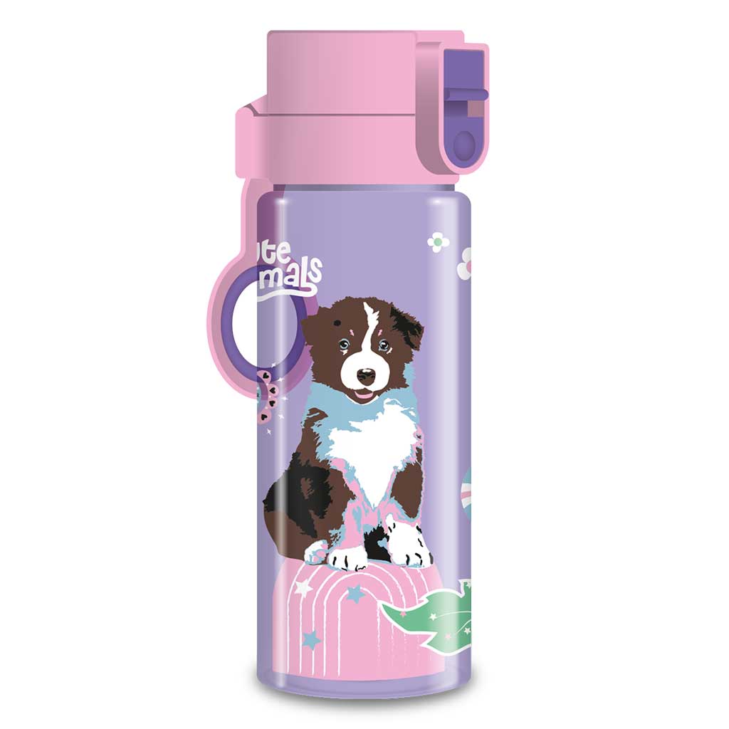 Ars Una: Cute Animals Aussie kutya mintás BPA mentes kulacs 475ml kép 1