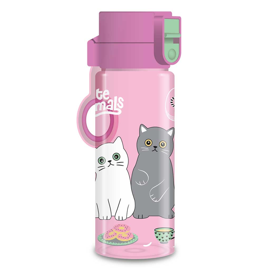 Ars Una: Cute Animals Tea party BPA mentes kulacs 475ml kép 1