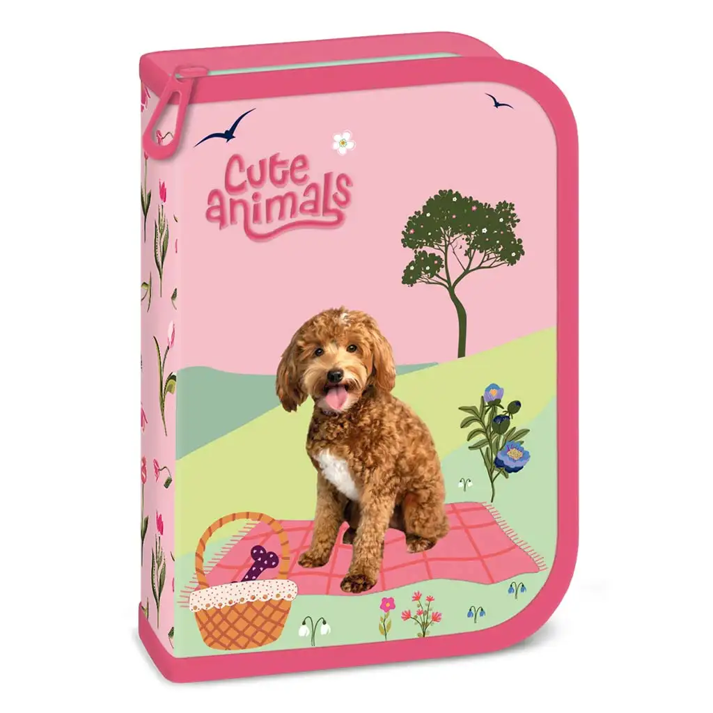 Ars Una: Cute Animals Doggie töltött tolltartó 12,8x19,3x3,6cm kép 1