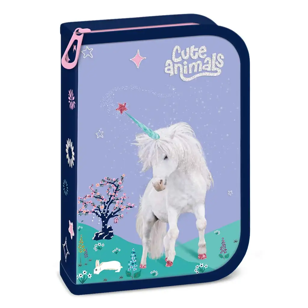 Ars Una: Cute Animals Unicorn töltött tolltartó 12,8x19,3x3,6cm kép 1