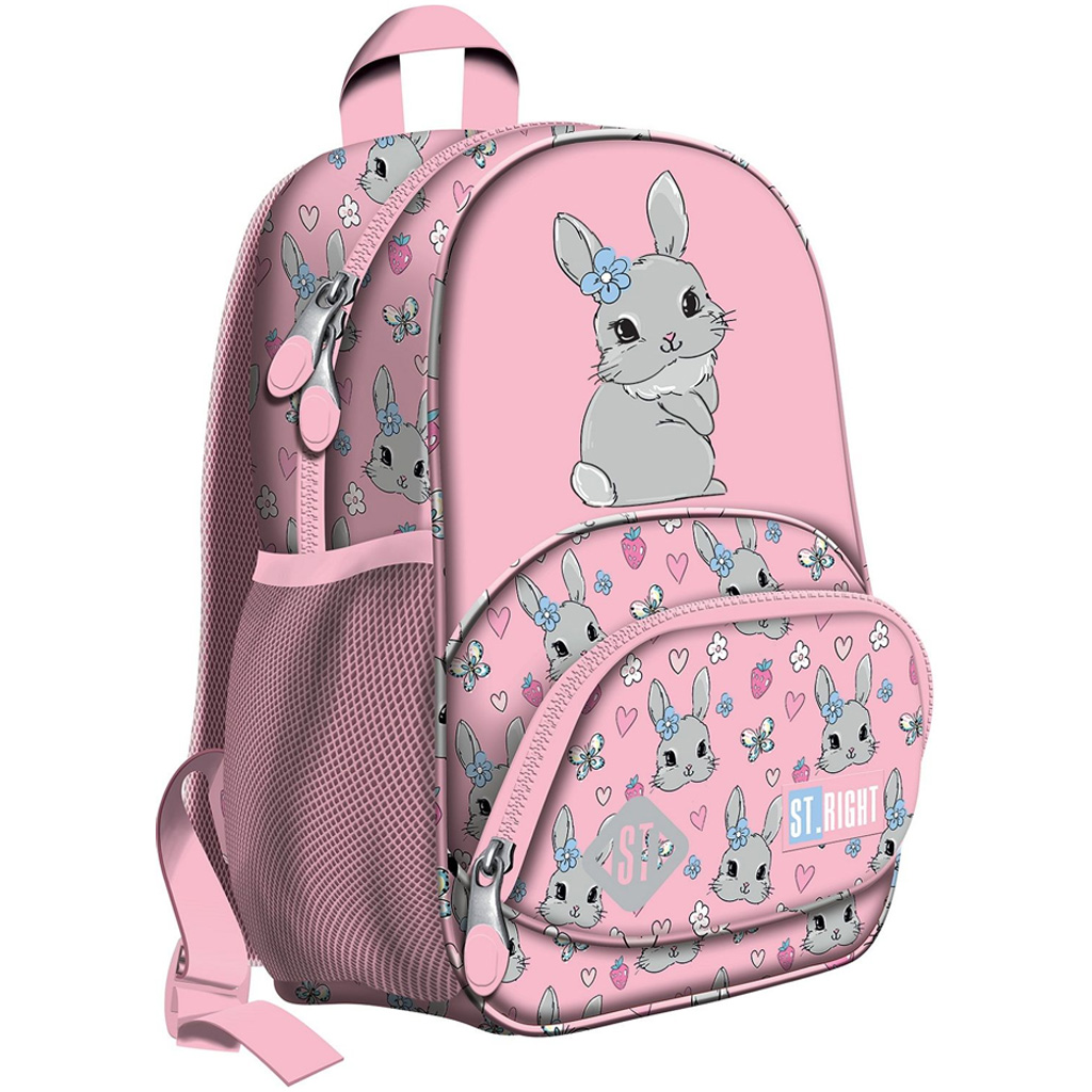 St.Right Cute Rabbit nyuszis iskolatáska, hátizsák BP70 32x22x11,5cm kép 1