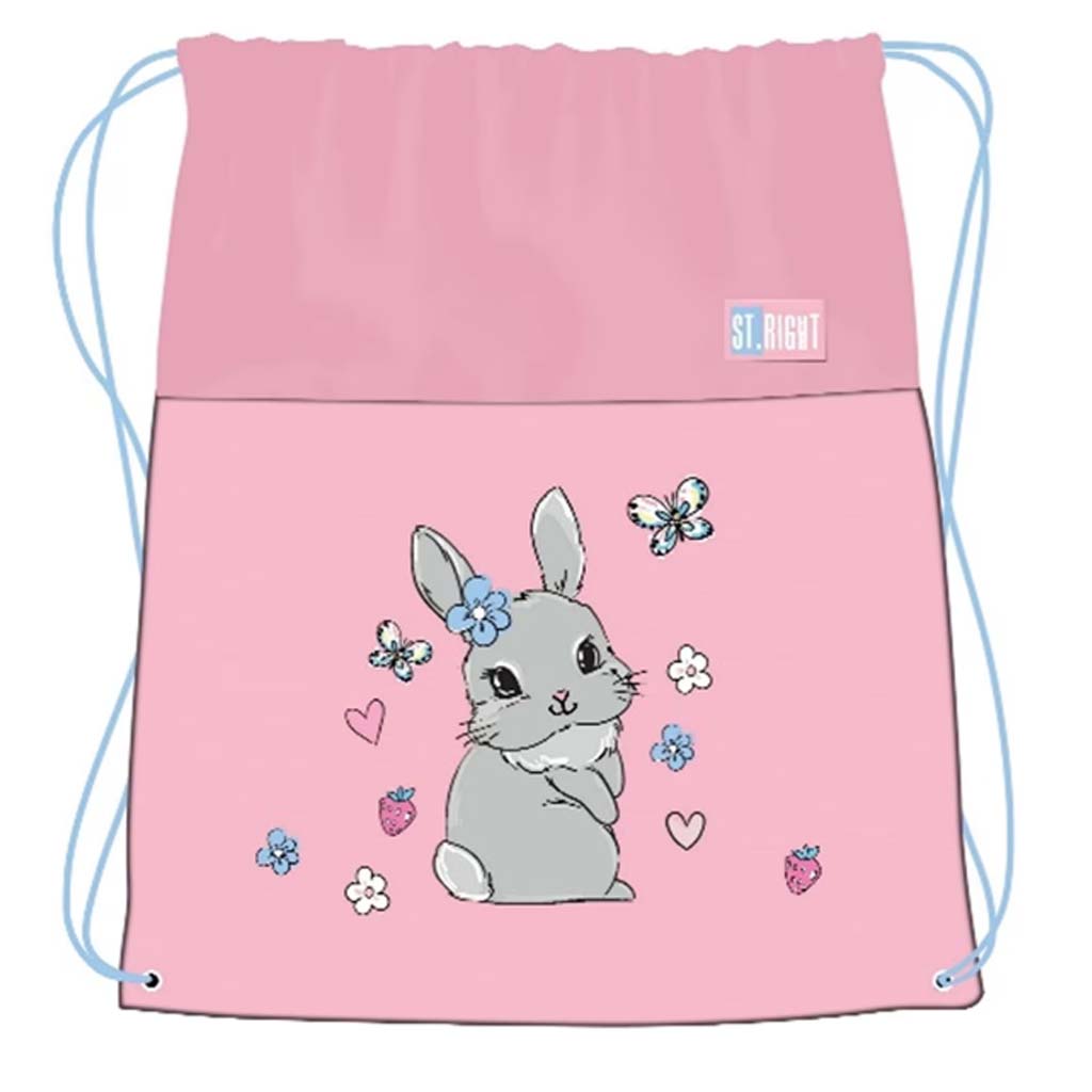 St.Right Cute Rabbit tornazsák, sportzsák 43x34cm kép 1