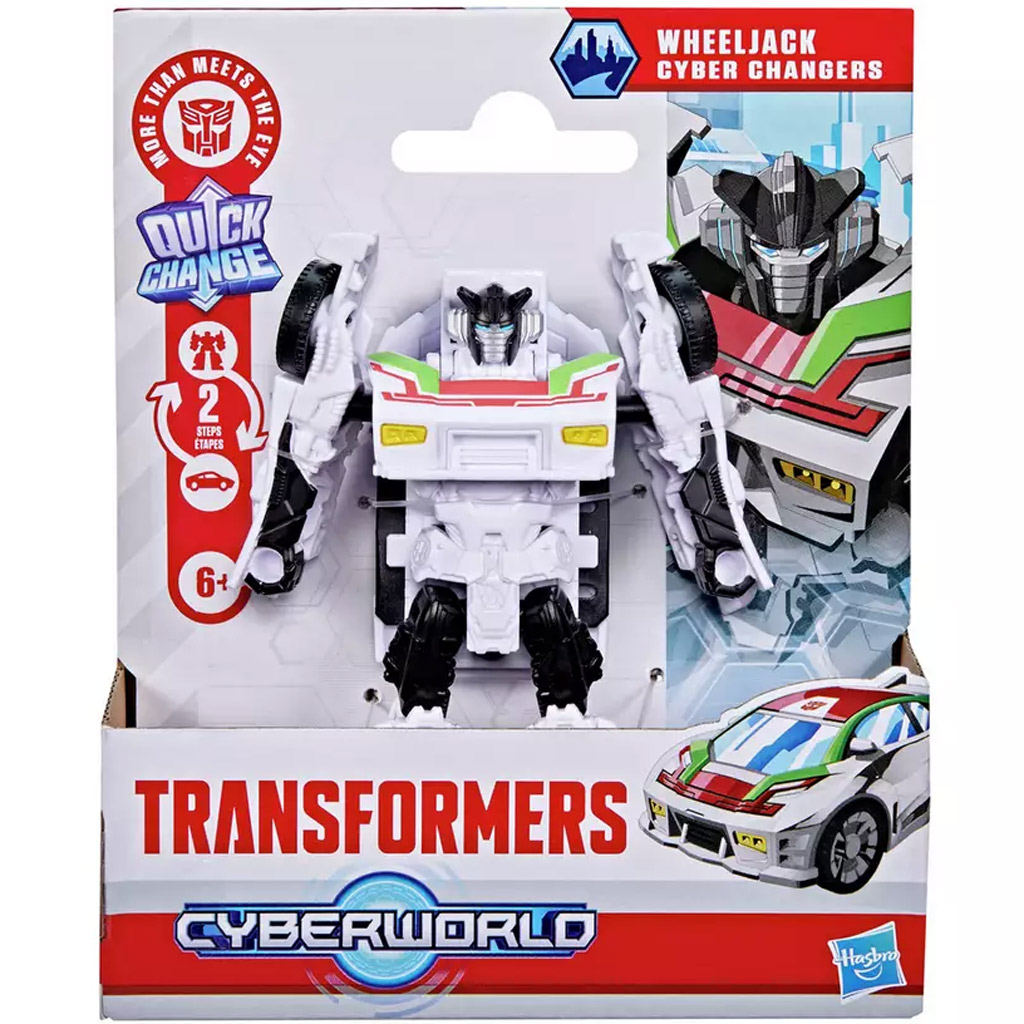 Transformers Cyberworld: Wheeljack – Cyber Changers figura - Hasbro kép 1