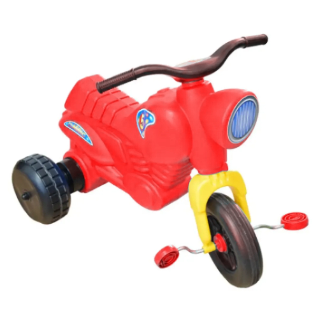 Lábbal hajtós tricikli piros színben - D-Toys kép 1