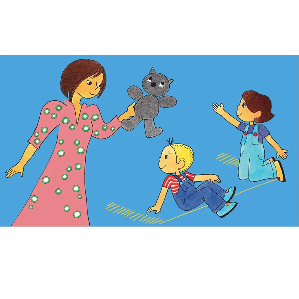 Boribon, a játékmackó diafilm kép 1