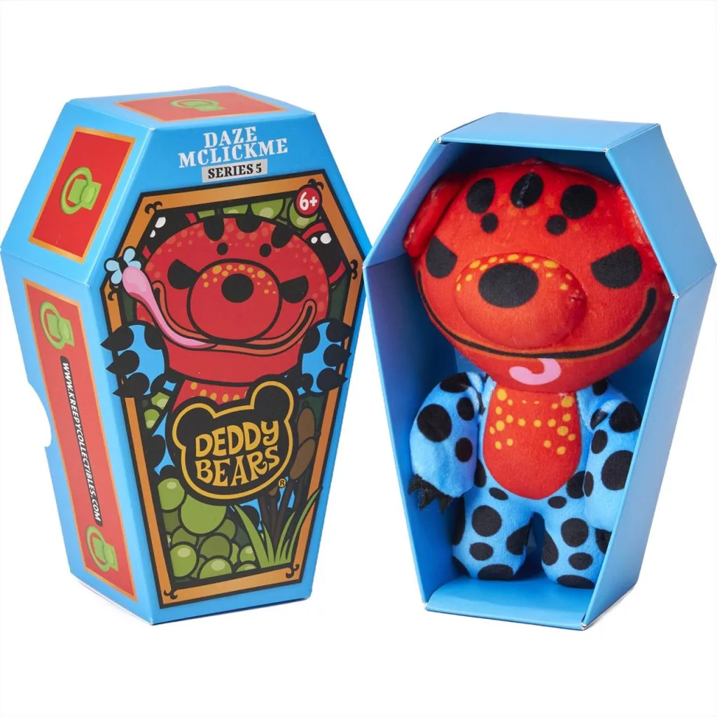 Deddy Bear Dace Mclickme plüss koporsóban, 5. sorozat, 15cm kép 1