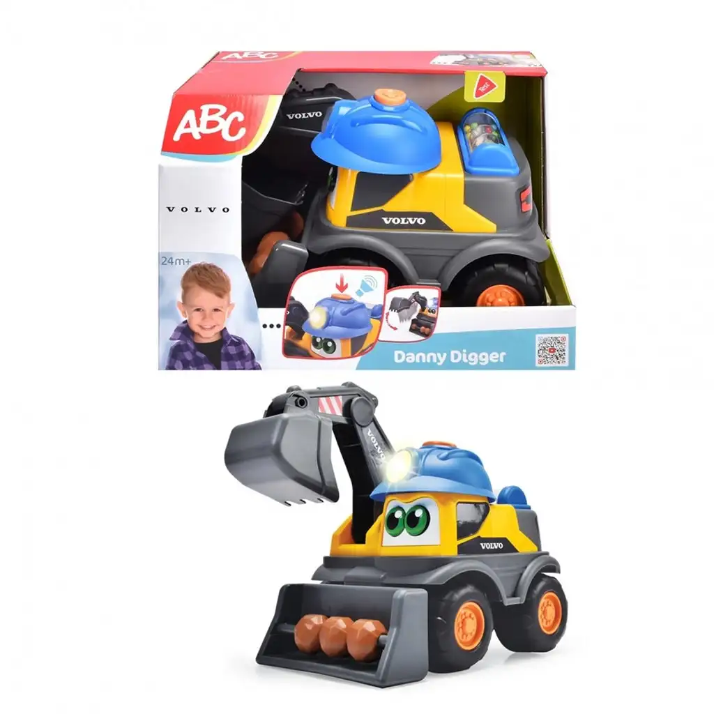 ABC Danny Digger autó - Simba Toys kép 1