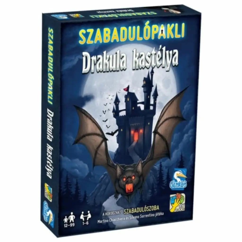 Szabadulópakli: Drakula kastélya társasjáték kép 1