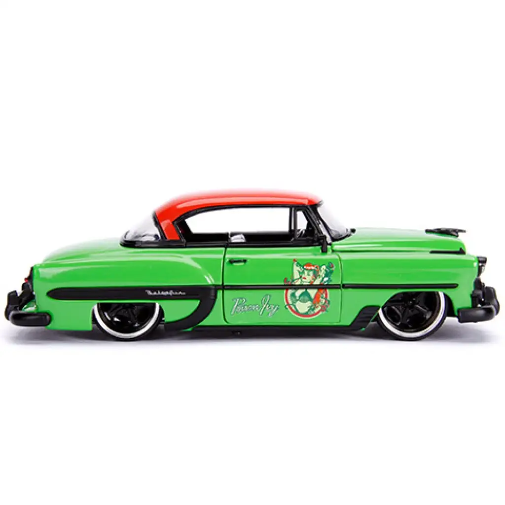 DC Comics: Méregcsók figura és 1953 Chevy Bel Air fém autómodell 1/24 - Simba Toys kép 3