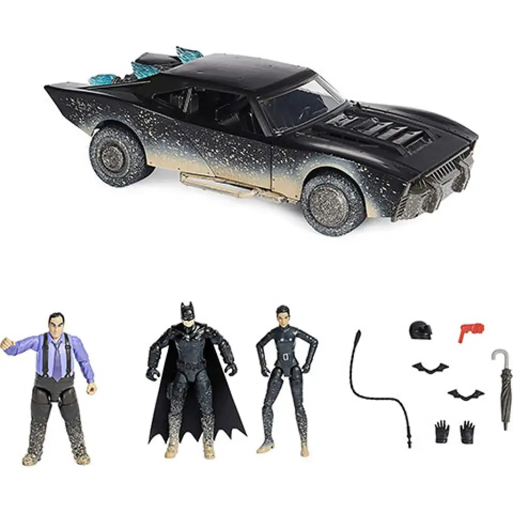DC Comics: The Batman Ultimate játékszett 10cm-es figurákkal - Spin Master kép 2