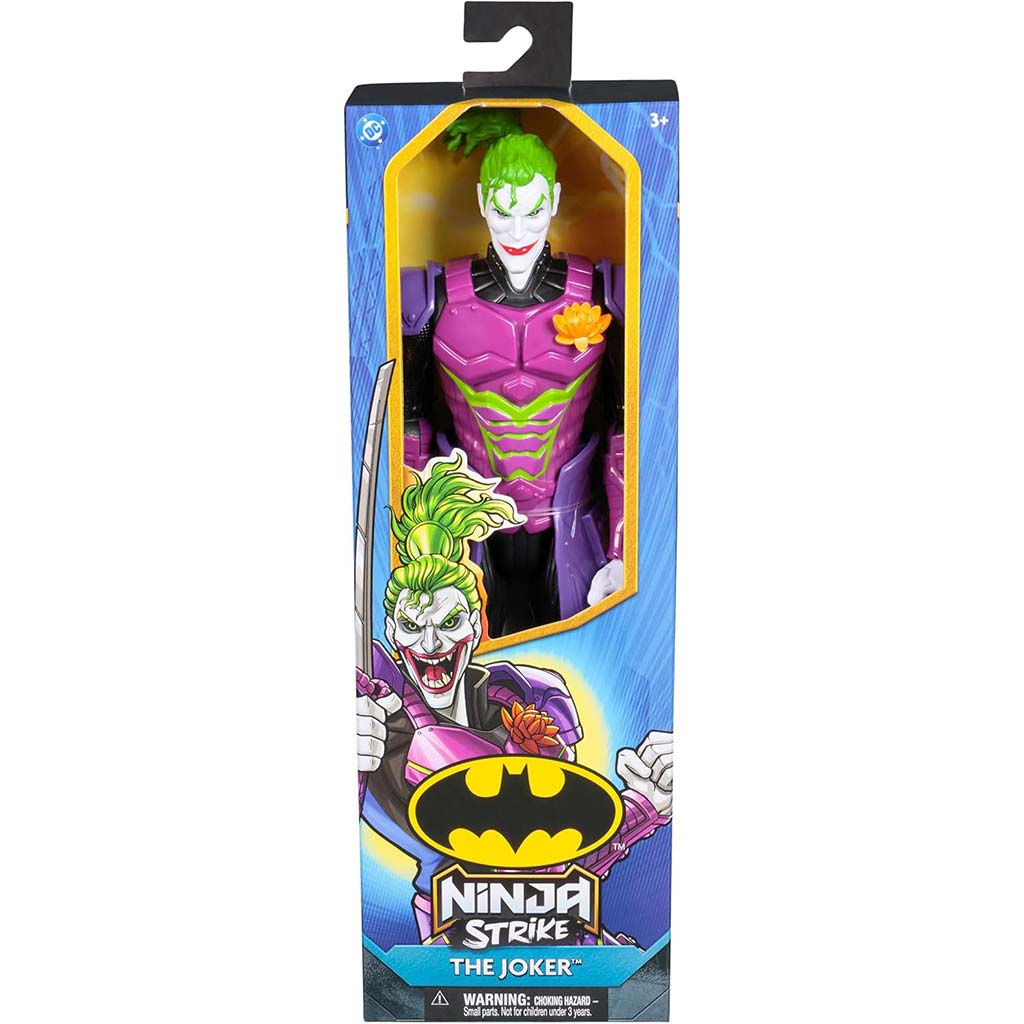 DC Ninja Strike: Joker nindzsa harcos 30cm-es - Spin Master kép 1