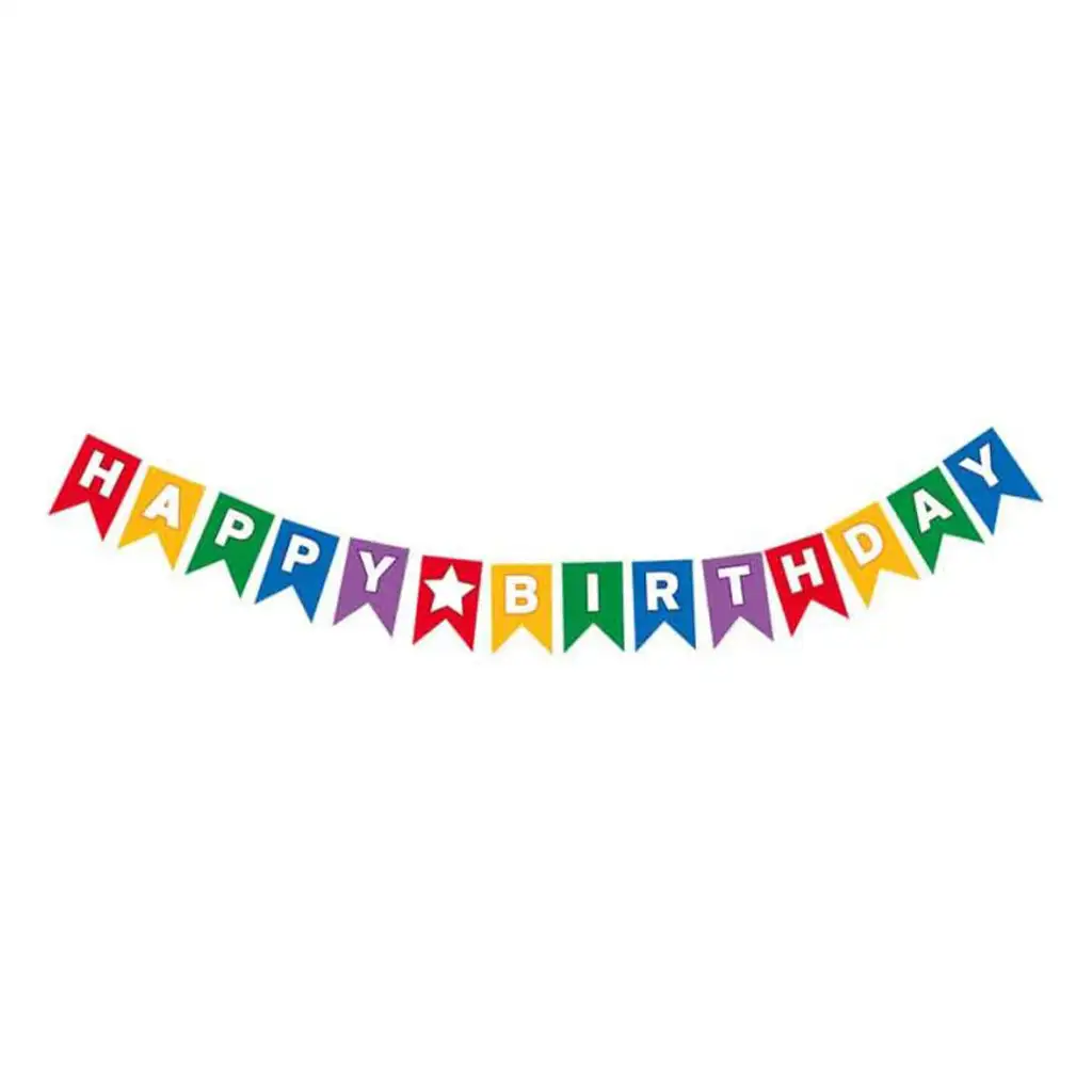 Happy Birthday feliratos party banner 230cm kép 1